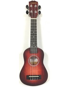 Resim Cremonıa Au-H01A-21Rd Ukulele 21" Mat Kırmızı Cremonıa. Au-H01A 