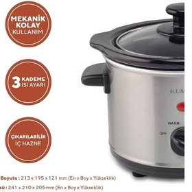 Resim Kumtel HSC-01 1.5 L Çok Amaçlı Pişirici 