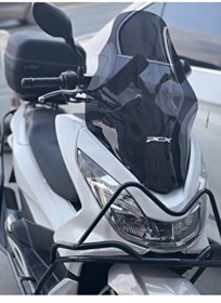 Resim Genel Markalar Pcx 125 -150 Ön Siperlik Camı ,uzun Tur Camı 2014-2017 _süpermoto 