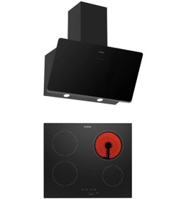 Resim Silverline VC8210B01 - 3457 SOHO İkili Siyah Ankastre Set 