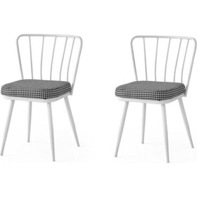 Resim Erezogullari_Mobilya Modern Mutfak Cafe Bahçe Sandalyesi Buse 2 Li Set 