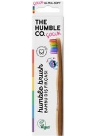Resim Humble Brush Kids Gökkuşağı Bambu Diş Fırçası Ultra Soft 
