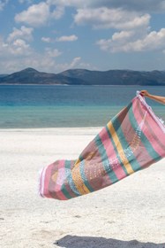 Resim Shark Peştamal 90x170 - Mavi / 90x170 