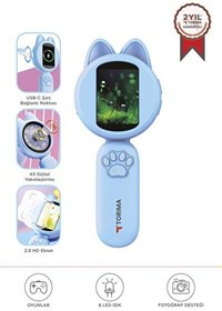 Resim Torima TSM-02 Mavi Mini Dijital Mikroskop 