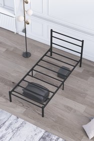 Resim Basic Metal Karyola - 90x190 / Siyah 