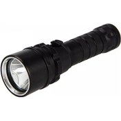 Resim Teltree Su Altı Dalış Feneri, Led Işık, Manyetik Kontrol, T6 Lamba + 18650 Batarya + Usb Şarj Cihazı 