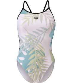 Resim Arena Floral Kadın Yüzücü Mayosu 007156550 Beyaz 