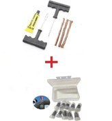 Resim Realwest Lastik Tamir Kiti Fitil Atma Seti Lastik Tamir Kiti Kauçuk Vida Seti 2 Set 