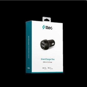 Resim Ttec 2cks21 Araç Şarj Aleti 3.1a Çift Usb Çift Çıkış Kablosuz 