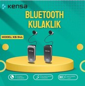 Resim RUGGED Göstergeli Siyah Makaralı Bluetooh Kulaklık Uzun Süreli Kullanım KB-944 Kensa 