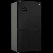 Resim Beko 191572 Es Siyah Inox Gardrop Tipi Buzdolabı (Harvestfresh Teknolojisi) 