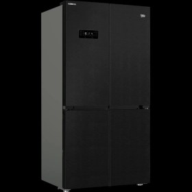 Resim Beko 191572 Es Siyah Inox Gardrop Tipi Buzdolabı (Harvestfresh Teknolojisi) 