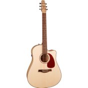 Resim Seagull Performer CW Flame Maple Elektro Akustik Gitar (Natural) 