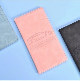 Resim Willowhaven 1 Adet Pembe Manyetik Araç Dosya Organizatörü - Ehliyet Ruhsat Kartlık Çok Bölmeli Glovebox Çözümü 