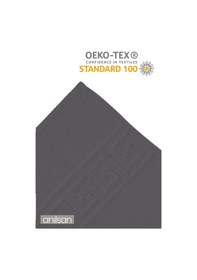 Resim Antrasit Greek El Havlusu - 50x90 Cm, 225 Gr, %100 Pamuk, Spa Ve Otel Havlusu, Günlük Kullanıma Uygun Antrasit 