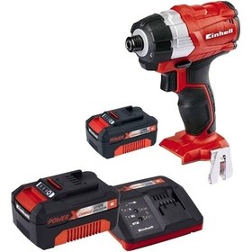 Resim Einhell TE-CI 18 V 3 Ah Kit Brushless Li-ion Çift Akülü Darbeli Vidalama 