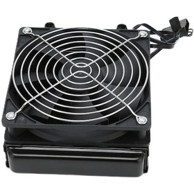 Resim Tenfowee 10 Boru 120mm Su Soğutucusu - Pc Cpu Soğutucu, Yüksek Isı Dağıtımı, 4pin/3pin Arayüzlü, Aluminyum Vana, Sesiz Fan 