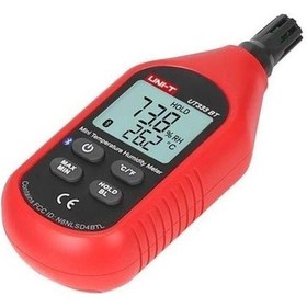Resim Uni-T Ut333bt Mini Sıcaklık Ve Nem Ölçer Termometre 