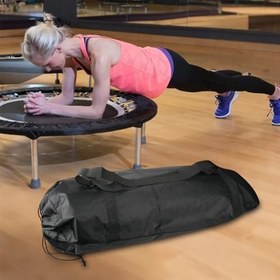 Resim Katlanır Trambolin Depolama Çantası | Dış Mekan için Katlanabilir Trambolin Depolama Çantası,Kadın Erkek İçin Fermuarlı İç Cebi Bulunan Sıkma Bağlı Taşıma Çantası 