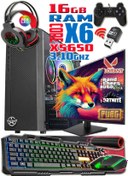 Resim WARBOX Fox 20" Monitör- Xeon X5650 24gb Ram 256gb SSD 250gb HDD R7 240-4gb E.kartı Gaming Takım Bilgisayar 