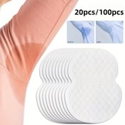 Resim 20/100 Paket Ultra-İnce Görünmez Koltuk Altı Ter Pedleri - Kapitone Tasarım, Parfüm ve Yağsız, Tüm Açık Bej Tipleri için Rahat, Günlük Kullanım için Antiterapötik Koltuk Altı Pedleri, Günlük Ter Koruma | Dikişsiz Koltuk Altı Pedleri | Emici Malzeme, Koltuk Altı Ter Pedleri 