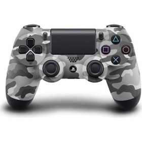 Resim PS4 Dualshock 4 V2 Gamepad Gri Kamuflaj (PS4 Ve Pc Uyumlu) 