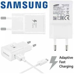 Resim Samsung Note 4 Hızlı Şarj Aleti Seti / Micro Usb 