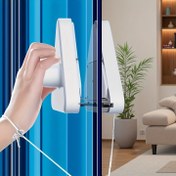 Resim 3-10Mm Kalınlığında Cam İçin Uygundur, Cam Yıkama Aracı ile Bir Arada Kullanılır - Manyetik Cam Temizleme Aracı, Yüksek Katlı Binalar İçin Özel Tasarım, Cam Yıkama Aracı ile Birlikte - Araba Camı Temizlemek İçin de Kullanılabilir 
