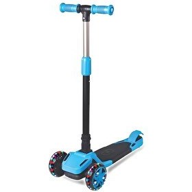 Resim Cool Wheels Tulpar Mavi Işıklı 3 Tekerlekli Çocuk Scooter 