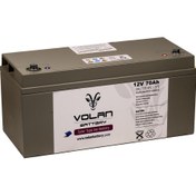 Resim Volan Battery 12 Volt 70 Ah (Amper) Jel Akü 