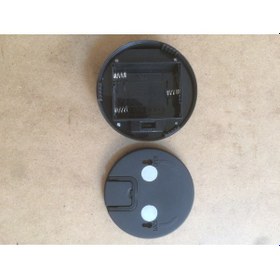 Resim Viptec Kamp Feneri Magnetli-Mıknatıslı Ledli Fener Pilli Kırmızı - Siyah 