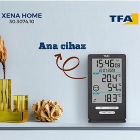 Resim Sevgift Tfa 30.3074.10 'XENA HOME' Kablosuz Termohigrometre 