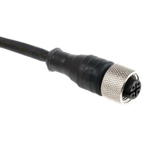 Resim Schneider Xzcp1141l2 4 Pinli Ön Kablolu Konnektör M12 2metr 