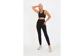 Resim Aurafit 4036 Seamless Dikişsiz Push Up Toparlayıcı Yüksek Bel Uzun Tayt 
