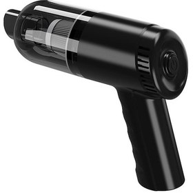 Resim Mufunye Kollektif Ev Araba Ofis Süpürgesi: 120w 9000pa, Kablosuz, 3'ü 1 Arada, 500ml Kapasite, Siyah 