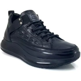 Resim Guja 504-1 Erkek Sneaker Spor Ayakkabı-Siyah 