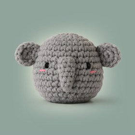 Resim The Gookie Mini Fill Bumbo Tığ Kiti Yeni Başlayanlar İçin Videolu Amigurumi Örgü Oyuncak Seti 