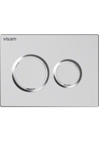 Resim Olimpos Parlak Krom İki Kademeli Kumanda Paneli 