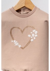 Resim U.s. Polo Assn Kız Bebek Kahverengi Takım Kahverengi 