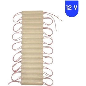 Resim 12 Volt 1.8 Watt Günışığı Neon Cob Led Modül Ip65 10 Adet Modül 