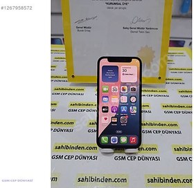 Resim Apple iPhone 12 Mini İkinci El TR | 256 GB | Siyah 