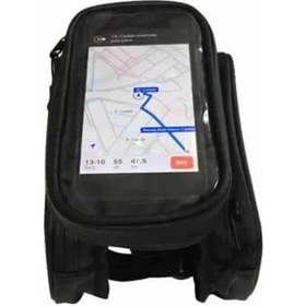 Resim Xbyc 835 Bisiklet Kadro Üstü Çanta Siyah Sarı Çok Renkli 