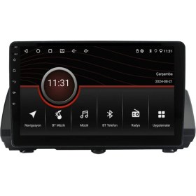 Resim Carvocal Dacia Jogger (2021-2024) Android 14 Multimedya Carplay 10 Inch 4 GB Ram / 64 GB Hafıza Crv-4455Xr 