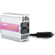 Resim S-Link SL-200W 200W Çakmaktan Power Inverter 