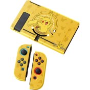Resim Toyar Nintendo Switch Bölünmüş Koruyucu Kılıf Yumuşak Kabuk Pikachu Smile (Yurt Dışından) 