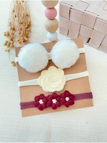 Resim Derinkids 3 Lü Bebek Bandana Seti 