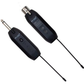 Resim MAGICVOICE MV-19587 UHF GİTAR TİP KABLOLU MİC İ KABLOSUZ ÇEVİRİCİ ( MİC XRL Lİ) 