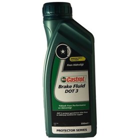 Resim Castrol Brake Fluid Dot 3 Fren Hidroliği 500 ML 