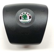 Resim Skoda Romstar Uyumlu Siyah Airbag Kapağı İthal 