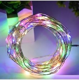 Resim Kuzey 3 METRE RENKLİ PİLLİ LED IŞIK RENKLİ LED IŞIK RENKLİ YILBAŞI AĞACI IŞIĞI RENKLİ PARLAK PERİ LED IŞIK RENKLİ 